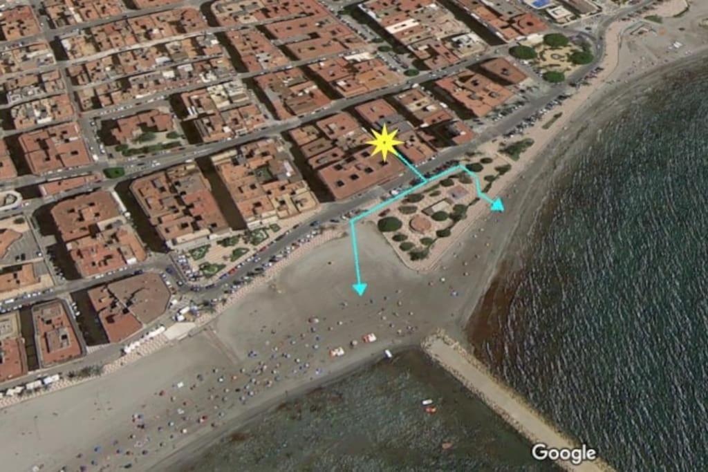 Casatun Santapolera En Playa De Levante Santa Pola Bagian luar foto